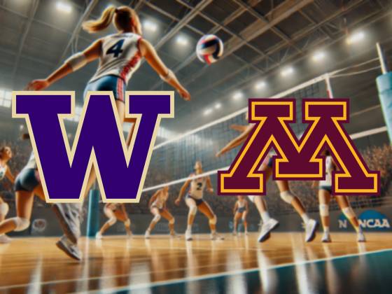 Washington Huskies at Minnesota Golden Gophers Women's Volleyball